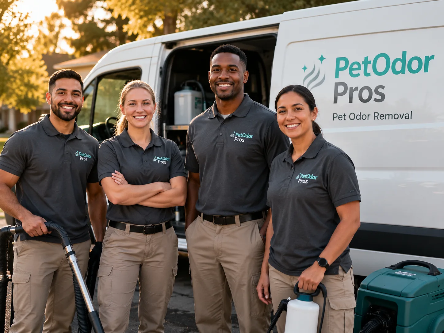 Pet Odor Removal team serving Webberville, MI
